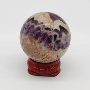 Chevron Amethyst Sphere # 191