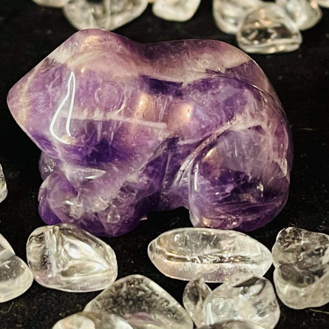 Chevron Amethyst Frog #29