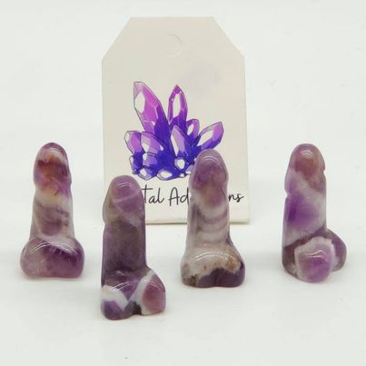 Chevron Amethyst Mini Peckers