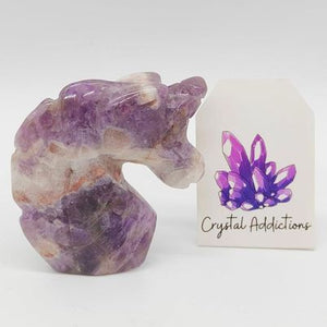 Chevron Amethyst Unicorn # 23