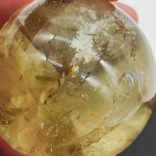 Load image into Gallery viewer, Citrine Sphere w/Phantom # 146
