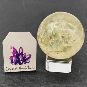 Citrine Sphere w/Phantom # 193