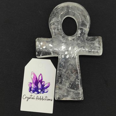 Clear Quartz Ankh  # 119