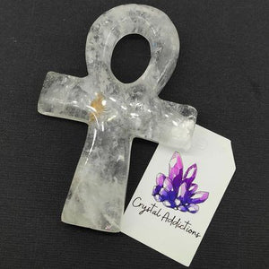 Clear Quartz Ankh  # 168