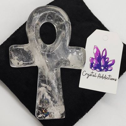 Clear Quartz Ankh  # 54