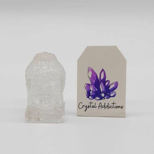 Clear Quartz Buddha Head # 111