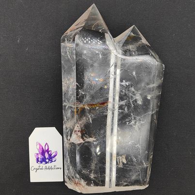 Clear Quartz Double Terminated Point # 10