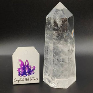 Clear Quartz Point # 184