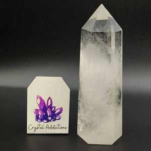 Clear Quartz Point # 196