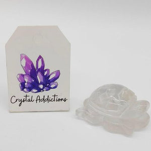 Clear Quartz Turtle # 95