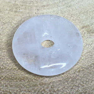 Clear Quartz Donut