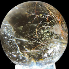 Load image into Gallery viewer, Copper Rutile Sphere # 44
