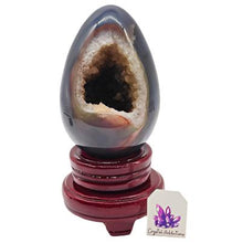 Load image into Gallery viewer, Agate Druzy Egg # 72
