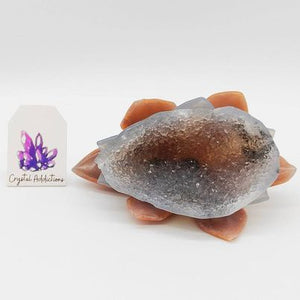 Druzy Agate Lotus Flower # 68