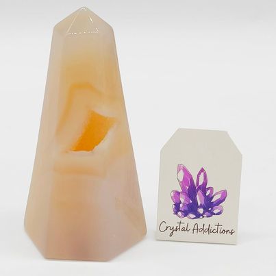 Druzy Agate Point # 126