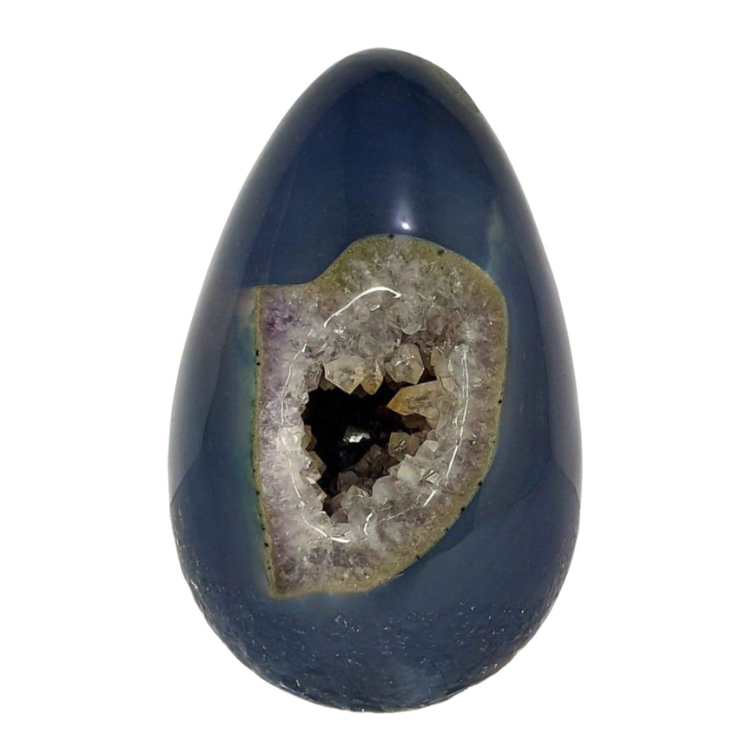 Agate Druzy Egg #168