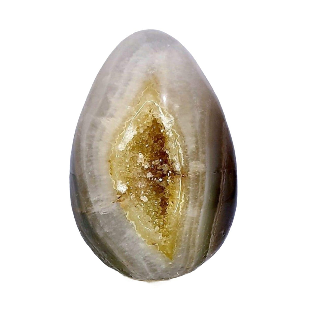 Agate Druzy Egg #179