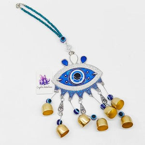 Evil Eye Beaded Bell Hanger