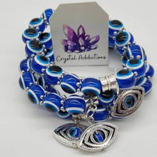 Load image into Gallery viewer, Evil Eye Charm Bracelet - x2 variants
