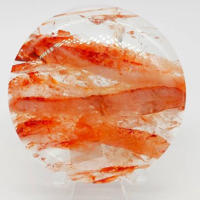 Fire Quartz Disc # 124