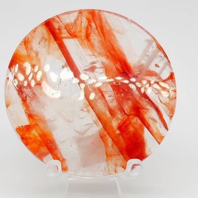 Fire Quartz Disc # 54