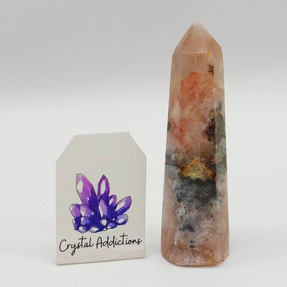 Flower Agate Point # 179