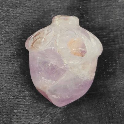 Chevron Amethyst Acorn # 8