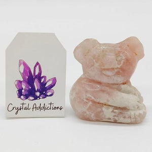 Flower Agate Koala # 102