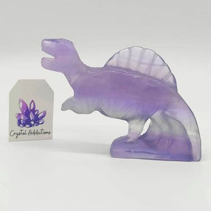 Purple Fluorite Dinosaur # 117