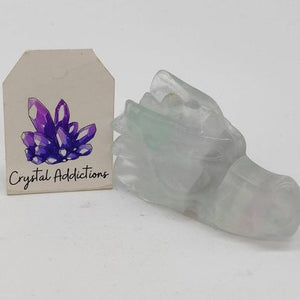 Fluorite Dragon Head # 129