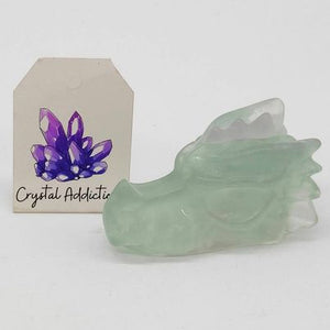 Fluorite Dragon Head # 8