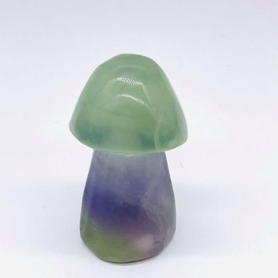 Rainbow Fluorite Mushroom # 118