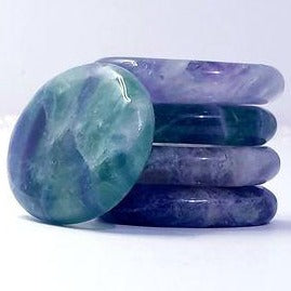 Rainbow Fluorite Thumbstone