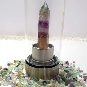 Rainbow Fluorite Stainless Steel Drink Bottle