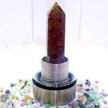 Load image into Gallery viewer, Rainbow Fluorite Stainless Steel Drink Bottle
