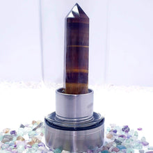 Load image into Gallery viewer, Rainbow Fluorite Stainless Steel Drink Bottle
