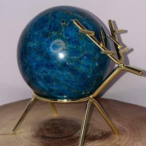 Gold Metal Reindeer - Large Sphere Holders