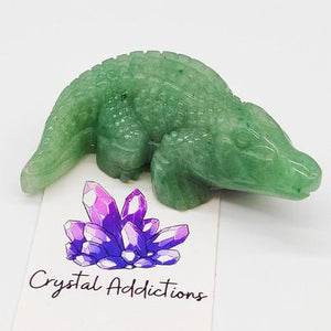 Green Aventurine Crocodile # 33