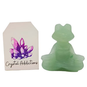 Green Aventurine Frog # 194