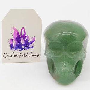 Green Aventurine Skulll # 177