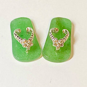 Green Aventurine Crystal Thongs