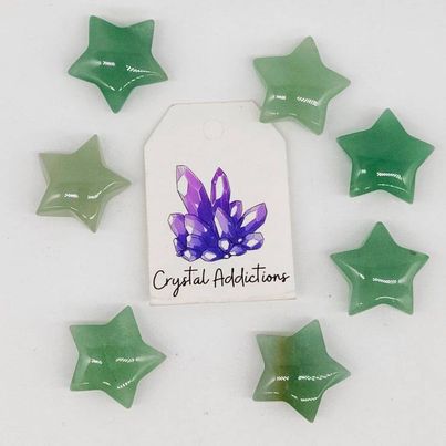 Green Aventurine Stars - Small