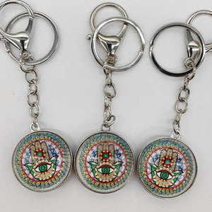 Hamsa Hand Keyring # 3