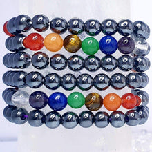 Load image into Gallery viewer, Hematite Chakra Bracelet
