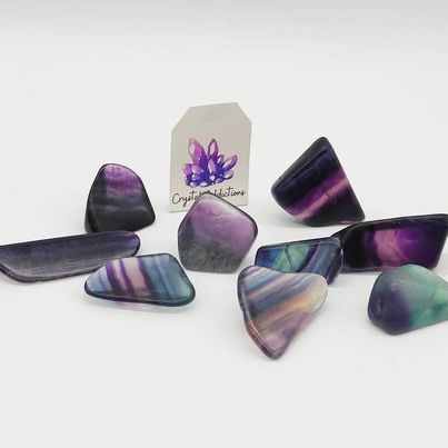 Rainbow Fluorite High Grade Polished Freeforms