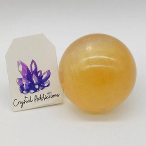 Honey Calcite Sphere # 94