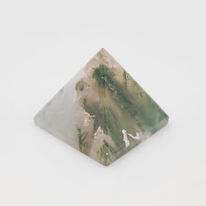 Moss Agate Pyramid # 52