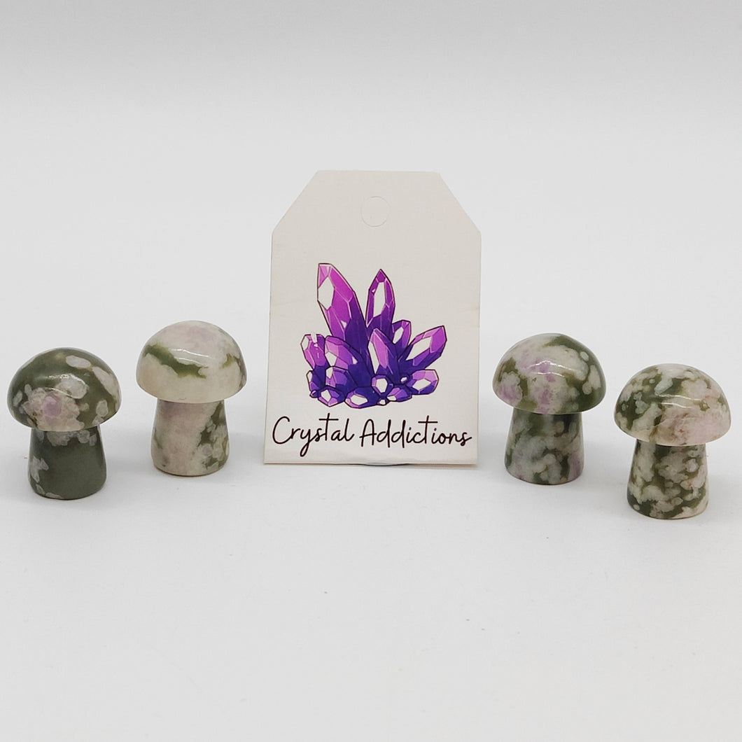 Violet Jasper Mini Mushroom