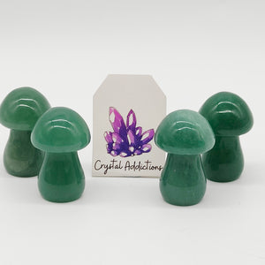 Green Aventurine Medium Mushroom