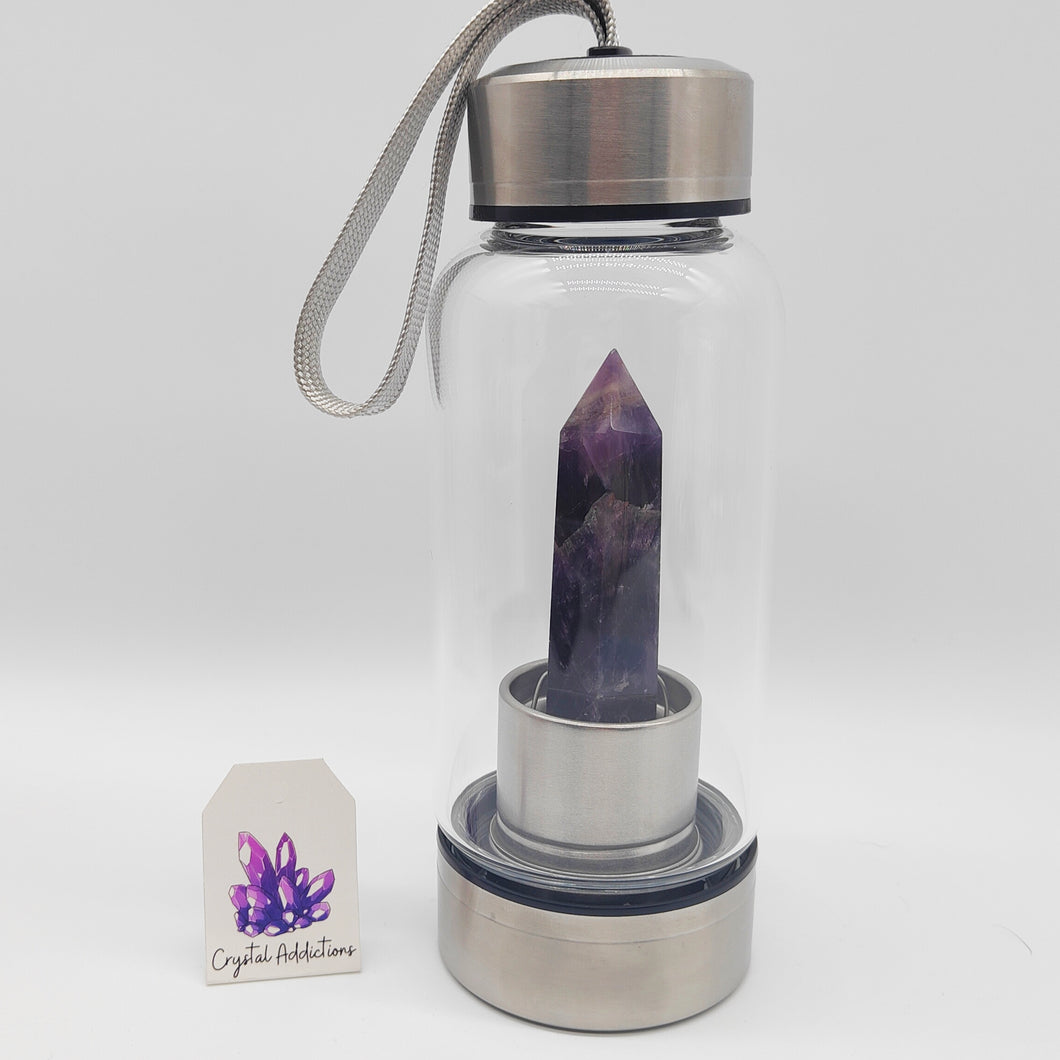 Amethyst Point Water Bottle Small #60